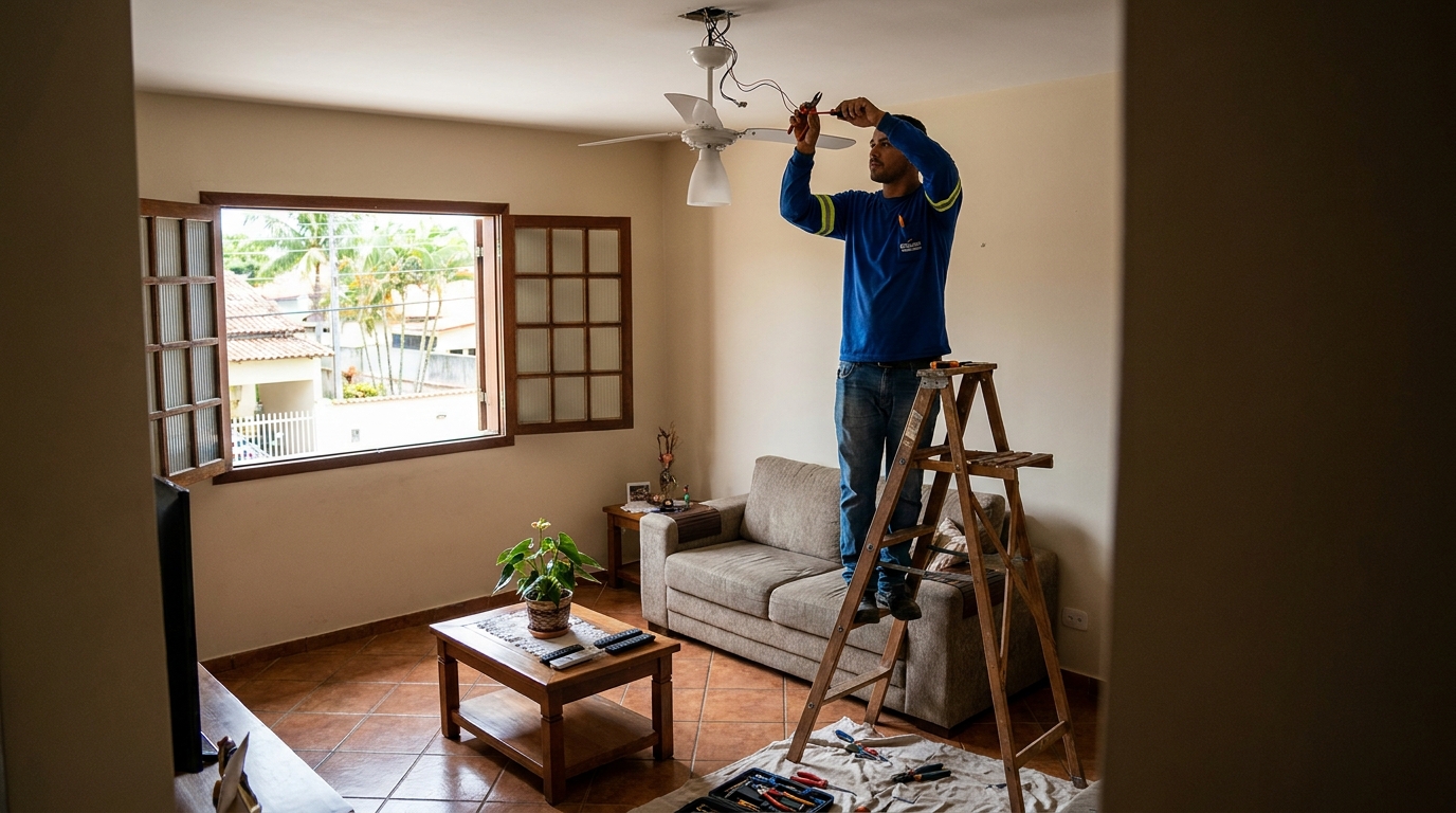 Reforço de Suporte no Teto no Centro, Caxias do Sul‑RS